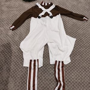 Oompa loompa Willy Wonka Halloween costume size adult small